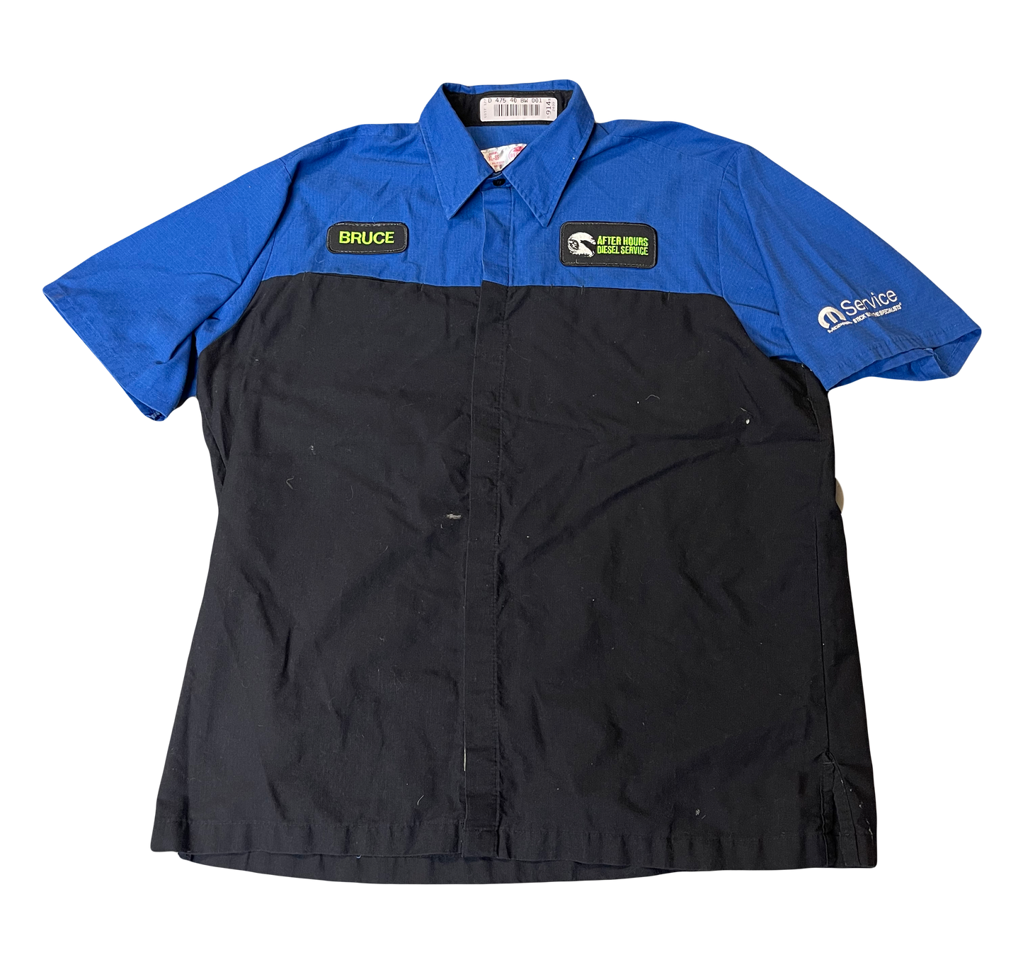 Vintage “After Hours Diesel Service” Work Shirt