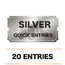 ($100) Silver - Quick Entry