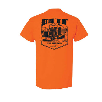 Defund DOT Tee - Orange