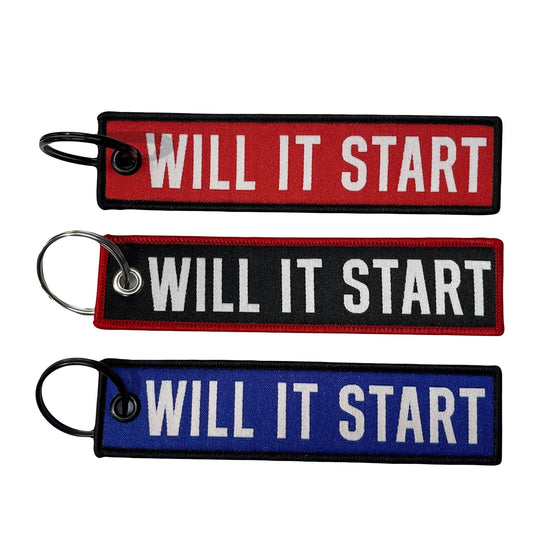 "NEW" Will It Start Key Tag