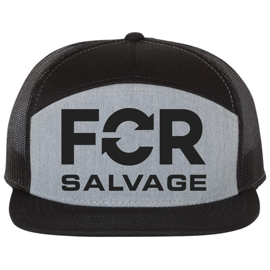 FCR SALVAGE "Black and Grey Trucker Hat