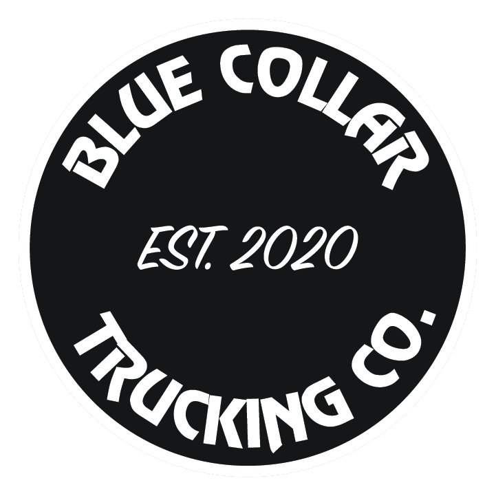 3″ x 3″ Blue Collar Trucking Co. Sticker